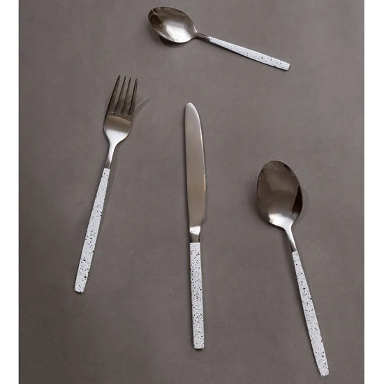 Avian 16 Pc Marble Pattern Cutlery Set