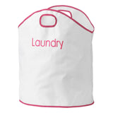 Oxnard Hot Pink Trim Laundry Bag