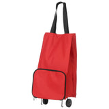 Oxnard Red Fabric Trolley Bag