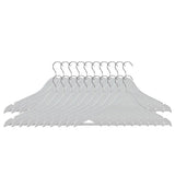Nashua Set Of Twenty Matte White Clothes Hangers