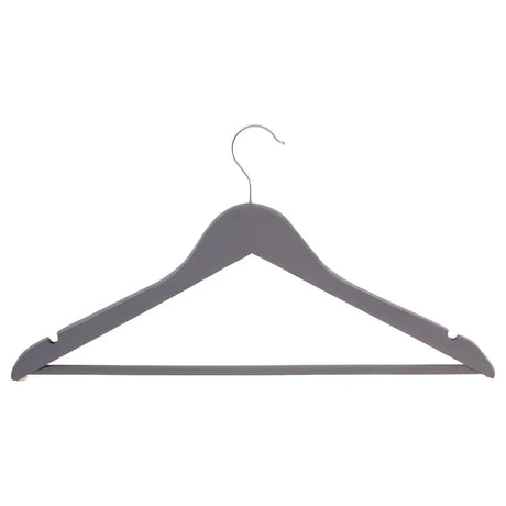 Nashua Set Of Twenty Matte Grey Clothes Hangers