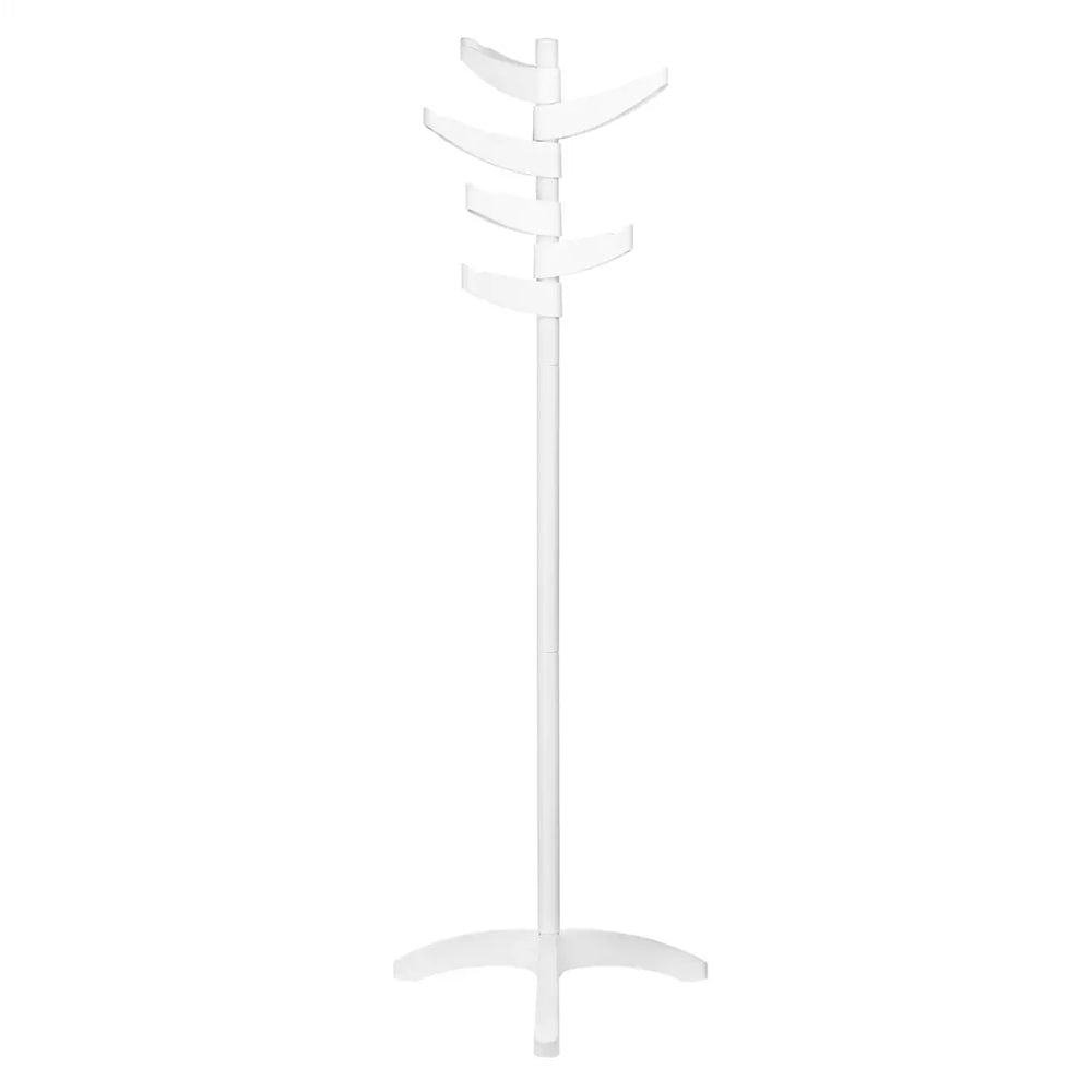 Agnano White Steel Abs Coat Stand