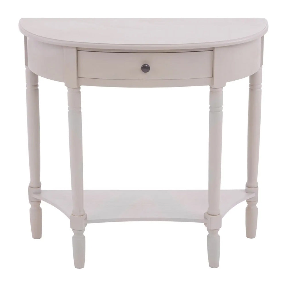 Harita Vintage Grey One Drawer Console Table