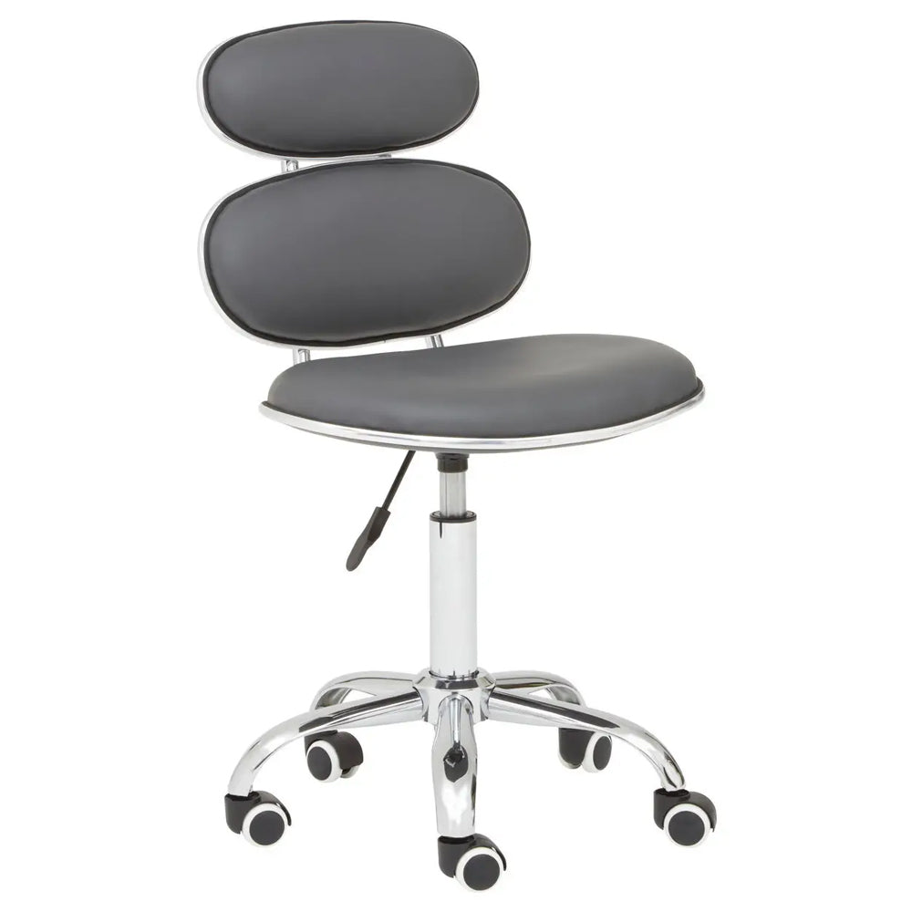 Ciano Grey PU Home Office Chair