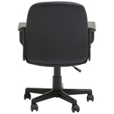 Ciano Black PU Leather Home Office Chair