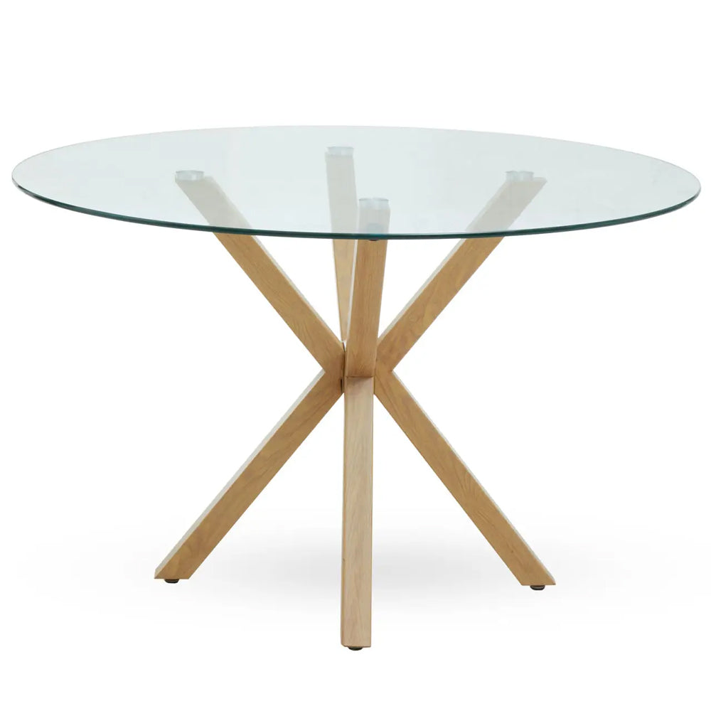 Sanford Dining Table With Ash Wood Legs