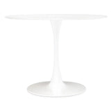 Leila Small Dining Table With White Top