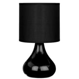 Bokchito Bulbus Black Ceramic Table Lamp
