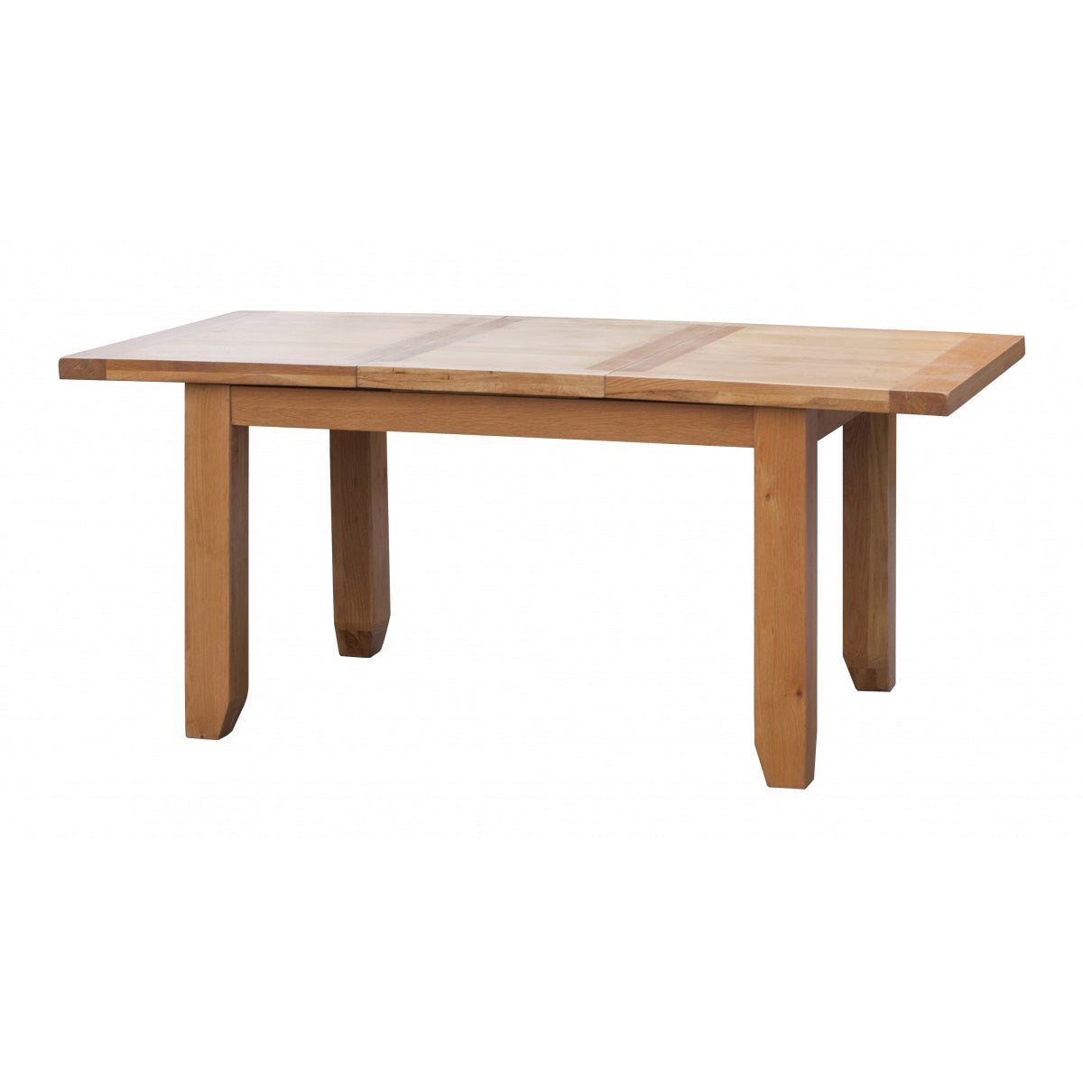 Acorn Solid Oak Extending Dining Table Large