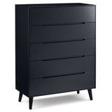 Alicia 5 Drawer Chest Anthracite