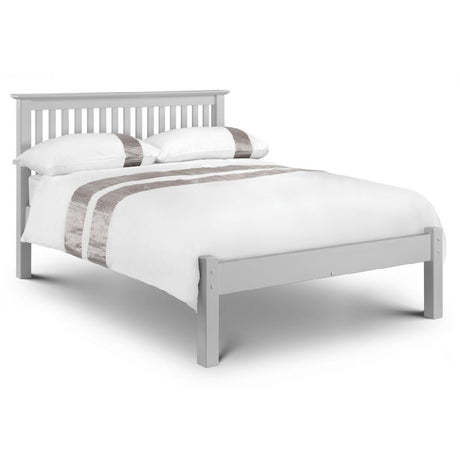 Barcelona Single Bed Low Foot End Dove Grey