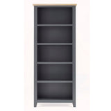 Bordeaux Tall Bookcase Dark Grey
