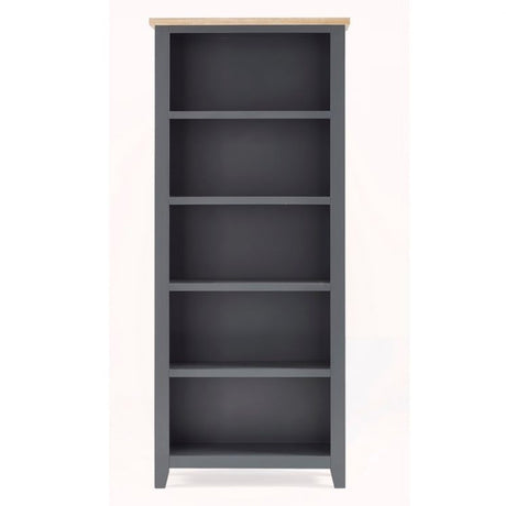 Bordeaux Tall Bookcase Dark Grey