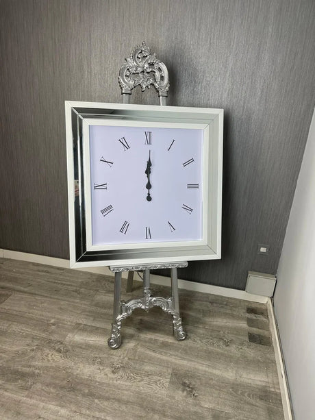 Timeless Elegance Bianco Clock - Small