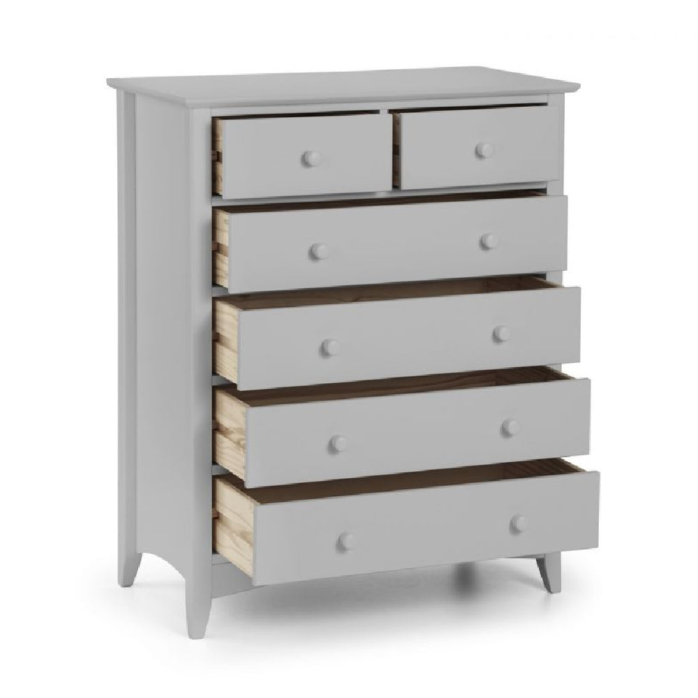 Cameo 4+2 Drawer Chest Dove Grey