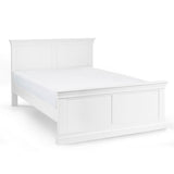 Clermont 150cm King Bed Surf White