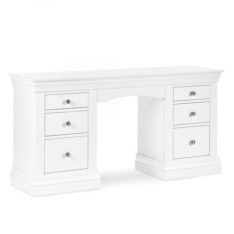 Clermont Dressing Table Surf White