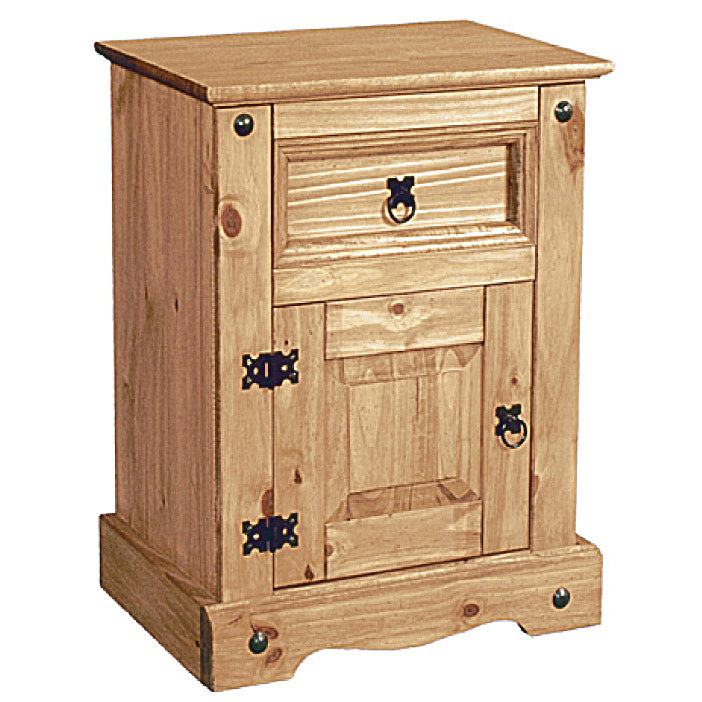 Corona Bedside Cabinet And 1 Door And 1 Drawer