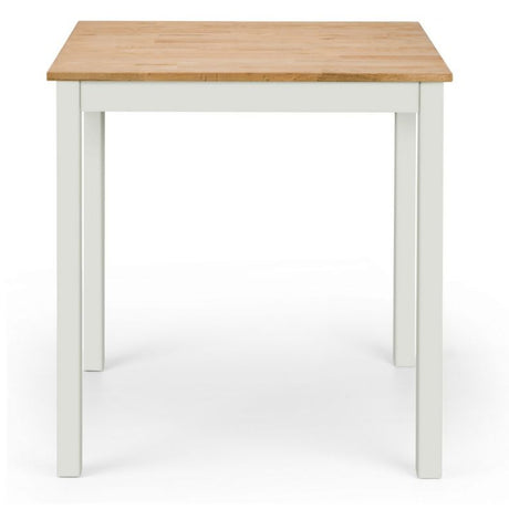 Coxmoor Square Dining Table Ivory And Oak