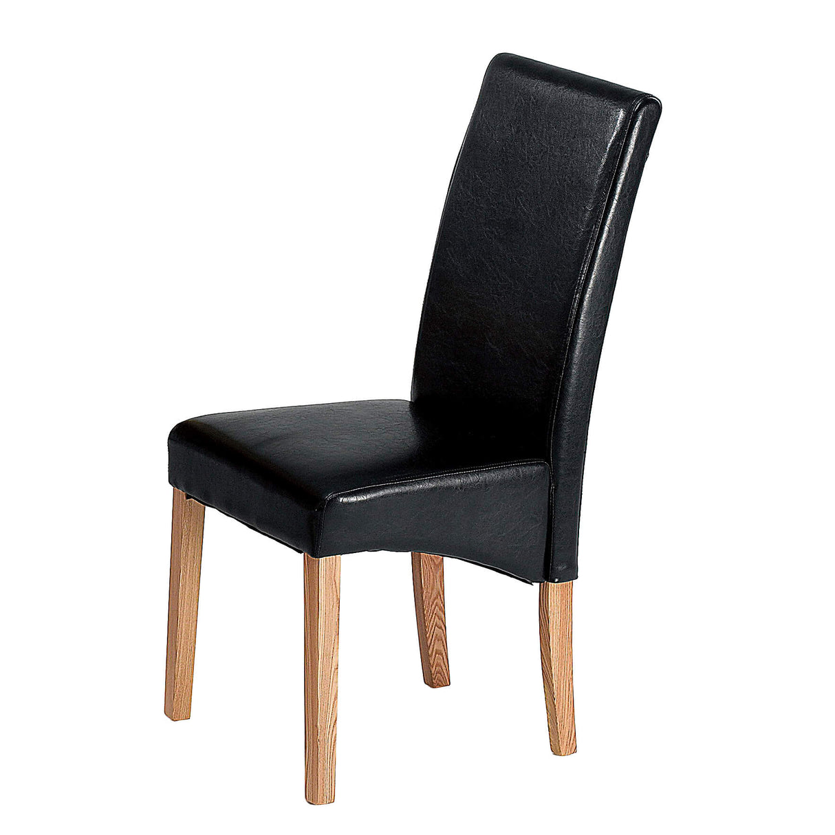 Cyprus Dining Chair Solid Ashwood Black