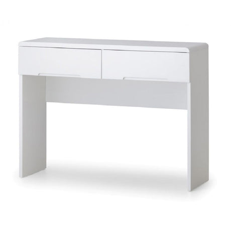 Manhattan Dressing Table With 2 Drawers White