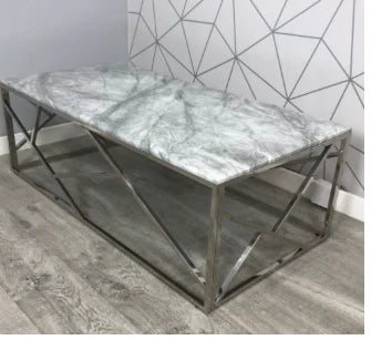 Natural Grey Marble Coffee Table